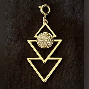 Geometric Pave Pendant